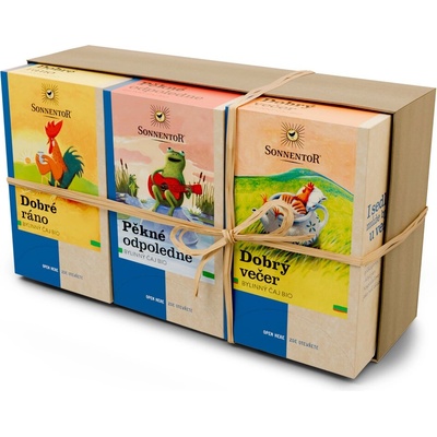 SONNENTOR Подаръчен пакет от 3 чая Sonnetor, Приятен ден