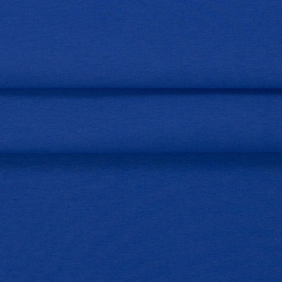 Fabriccando Teplákovina jednobarevná nepočesaná - modrá 4045
