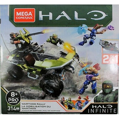Mattel Halo Infinite Mega Construx Warthog Rally