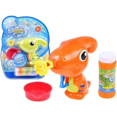 Bublifuk dinosaurus oranžová