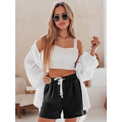 Dstreet dámske šortky Hot Vibe SY0439 biela