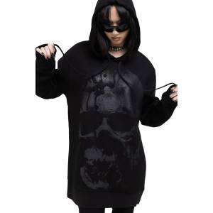 KILLSTAR дамски суичър KILLSTAR - Hypnoskull - черен - KSRA011840