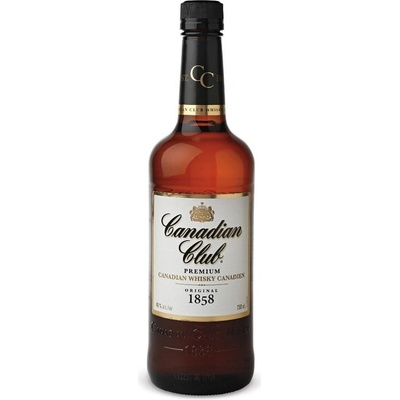 Canadian Club 0,7 l (holá láhev)