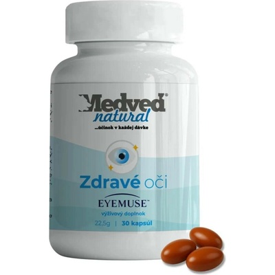 Medveď natural Zdravé oči 30 kapslí