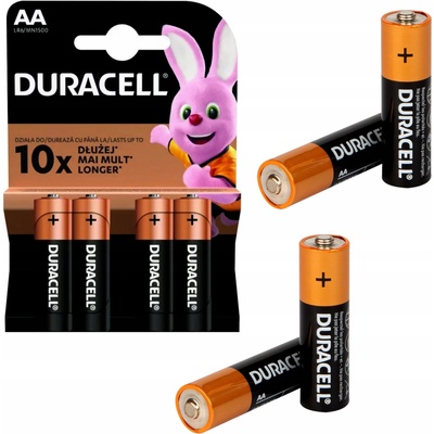 Duracell Basic AA 4ks 10PP100001