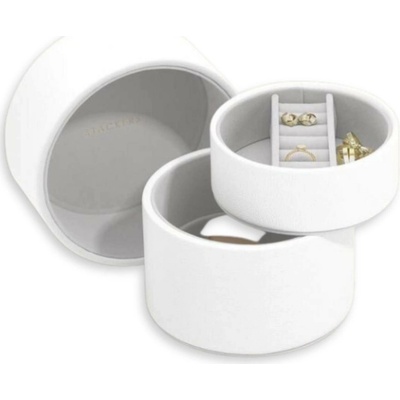 Stackers kulátá šperkovnice White Bedside bílá 75826