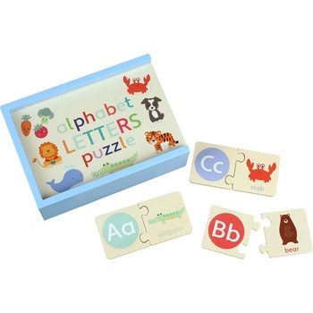 Orange Tree Toys Образователен пъзел Orange Tree Toys - Азбука с животни (OTT26058)