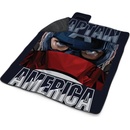 Sablio Detská deka pre bábätko Kapitán Amerika pohled přes štít