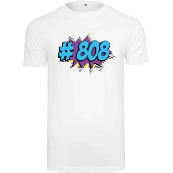 Mister Tee Мъжка тениска в бял цвят Mister Tee 808 Pop Tee white UB-MT1523-00220 - Бял, размер L