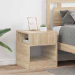 vidaXL Крайна масичка 2 бр. Сонома дъб 40, 5 x 40 x 45 см (890917)
