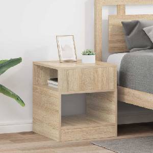 vidaXL Крайна масичка 2 бр. Сонома дъб 40, 5 x 40 x 45 см (890917)