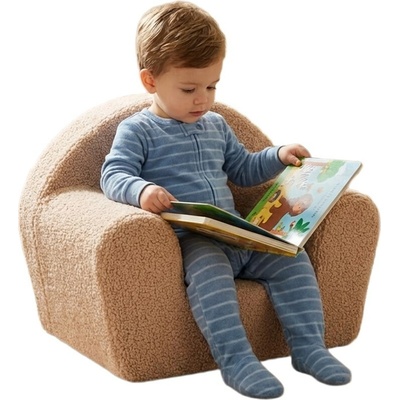 New Baby Dětské křeslo Teddy beige – Sleviste.cz