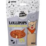 VetExpert Mr. Bandit LOLLIPOPS Lamb and duck - лакомство за кучета с агнешко и крехко месо от патешки гърди, 500 гр - Полша