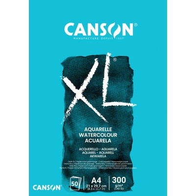 Canson XL Aquarelle Skicár v lepenej väzbe A4 CP 300g 50 listov
