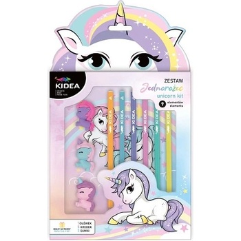 Image 1 of Globo - Unicorn комплект молив, цв. моливи и гуми 98576