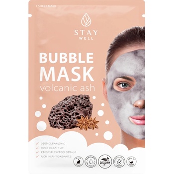 Stay Well Deep Cleansing Bubble Mask - VOLCANIC Маска за лице дамски