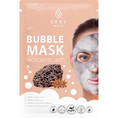 Stay Well Deep Cleansing Bubble Mask - VOLCANIC Маска за лице дамски