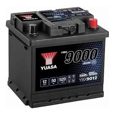 YUASA 50Ah 520A right+ (YBX9012)