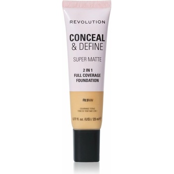 Makeup Revolution Conceal & Define zmatňujúci make-up F8.5NW 23 ml