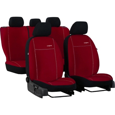 Autopoťah Pok-Ter Comfort Alcantara - tmavočervená