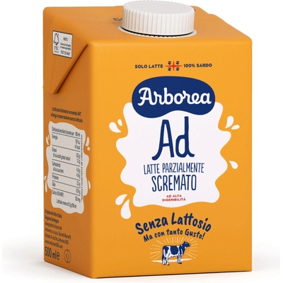 Arborea AD bezlaktózové UHT mlieko 10 x 500 ml