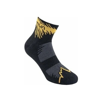La Sportiva Fast Running Socks Čierna