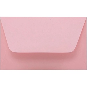KASKAD Цветни пликове за визитки KASKAD enyvated 70x105mm 25 рози 50 броя 00125 (00125)