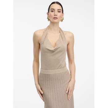 Orsay Златна дамска блуза с деколте ORSAY Orsay | Zlaten | ЖЕНИ | M