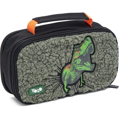 YOLO Несесер yolo с дръжка 2 ципа dino