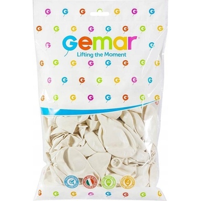 Gemar latexové balónky metalické perleťové 26 cm