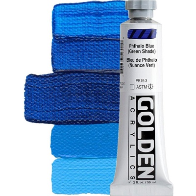 Golden Artist Colors Heavy Body АКРИЛНА боя Phthalo Blue (Green Shade) 59 ml 1 бр (0001255-2)