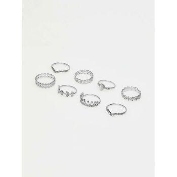 Moodo Комплект сребърни пръстени Moodo Moodo | Srebaren | ЖЕНИ | ЕДИН РАЗМЕР