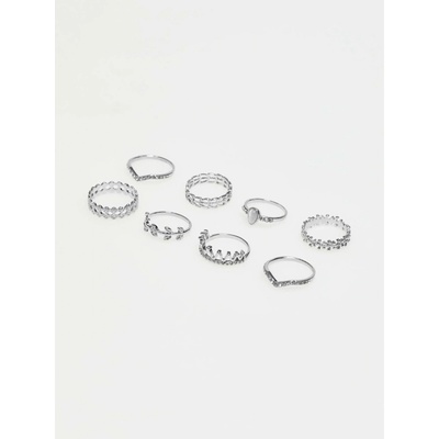 Moodo Комплект сребърни пръстени Moodo Moodo | Srebaren | ЖЕНИ | ЕДИН РАЗМЕР