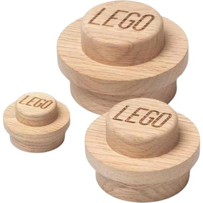 LEGO® Wood 3 ks světlý dub