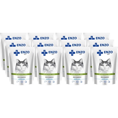 ENZO VET Recovery 10x100 g + 2x100 g Gratis