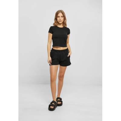 Urban Classics Дамски къси панталони в черен цвят Urban Classics Terry ShortsUB-TB5998-00007 - Черен, размер 4XL