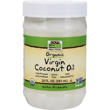 NOW Foods NOW Organic Virgin Coconut Oil, 591 ml