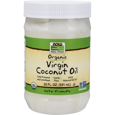 NOW Foods NOW Organic Virgin Coconut Oil, 591 ml