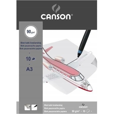 Canson Blok rýsovacího obtisku A3 90 g 10 listů