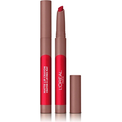 L'Oréal Paris Rúž v ceruzke Infaillible Matte Lip Crayon 111 Little Chili 2,5 g