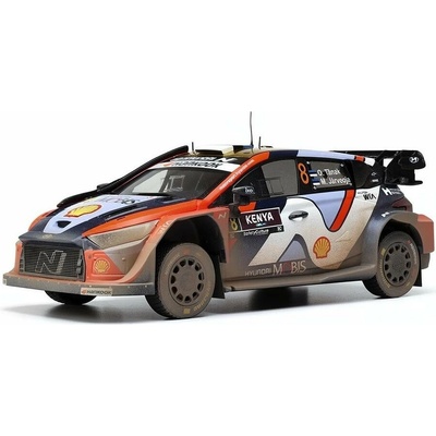 Ixo Hyundai i20 N Rally1 #8, Tänak/Järveoja, Safari Rally 2025,Models 1:18