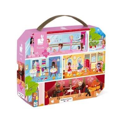 Janod - Детски пъзел - Танцова академия (J02616)