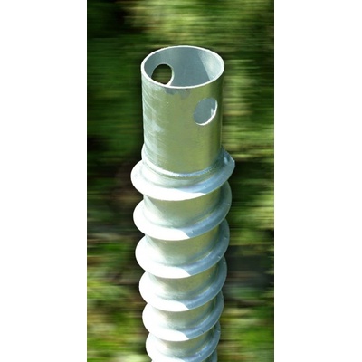 Zemní vrut délka 550/ průměr 60 mm Zn žárový zínek (60 x 1,70 x 550 3M - bez upevňovacích šroubů)