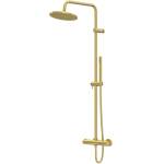 Steinberg 340 - Душ комплект с термостат, диаметър 22 cm, матирано злато 340 2721 BG (340 2721 BG)