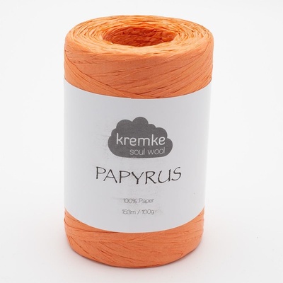kremke soul wool Papírová příze Papyrus Clementine