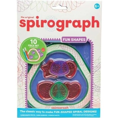 Spirograph Šablóny na kreslenie Mini set Zábavné formy