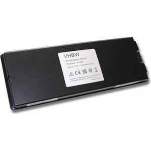VHBW Батерия за Apple MacBook 13" A1185, черна, 5000 mAh (800101517)