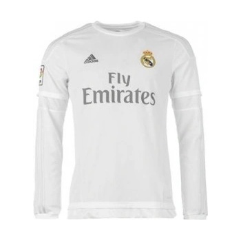 adidas Real Madrid Home shirt 2015 2016 Long Sleeve White