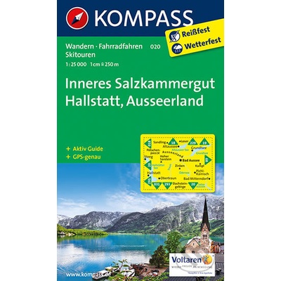 Kompass Karte Inneres Salzkammergut, Ausseerland