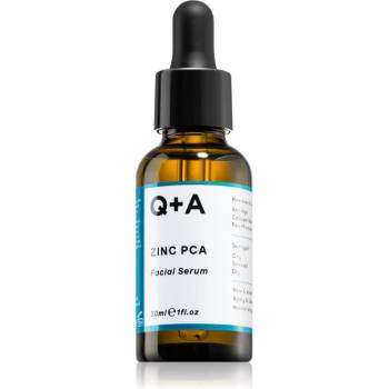 Q+A Zinc PCA серум за лице за изглаждане на кожата и минимизиране на порите 30ml